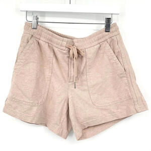 Women's Athleta Farallon Heathered Blush Pink Shorts 8T